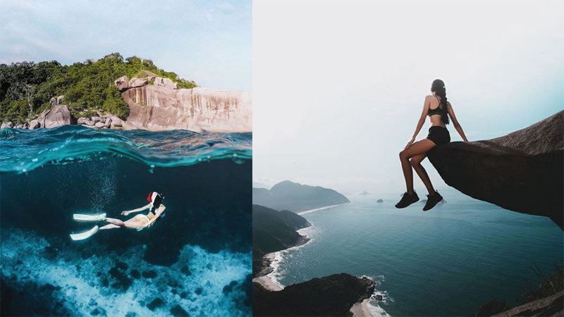 Jajatanti : Extreme Traveler/ Travel Photographer จ๊ะจ๋า-ภัทราพร ตันติวัตนะ ทริปเอ็กซ์ตรีม ท่องเที่ยว นักท่องเที่ยว ว่ายน้ำกับฉลาม เที่ยวต่างประเทศ