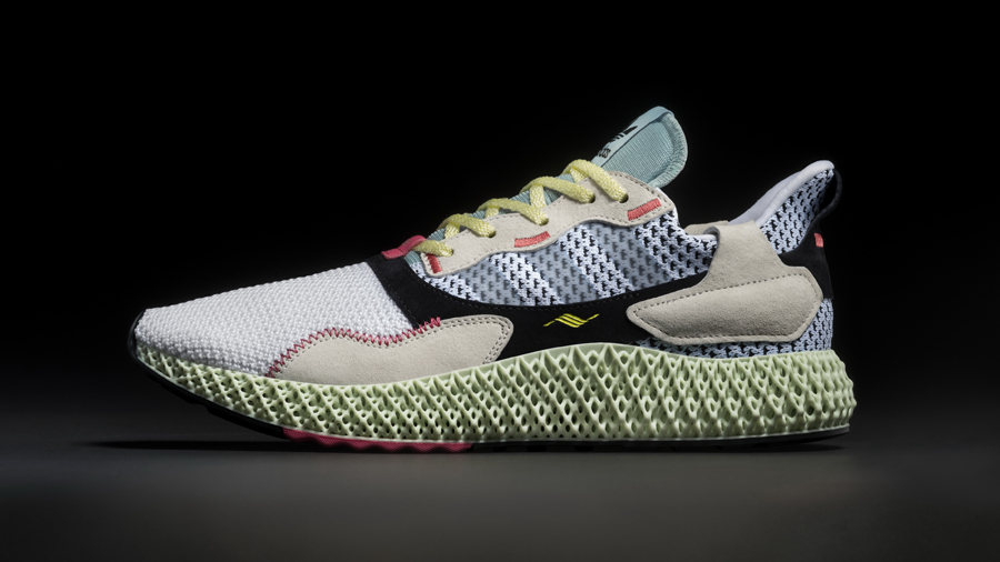 4D adidas Adidas ZX 4000 4D adidas} Consortium Primeknit Sneaker ZX 4000 4D สนีกเกอร์ อาดิดาส