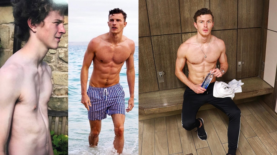 Calvin Klein David James Seed นายแบบ หนุ่มอกบุ๋ม หนุ่มอกบุ๋มสู่นายแบบ Calvin Klein