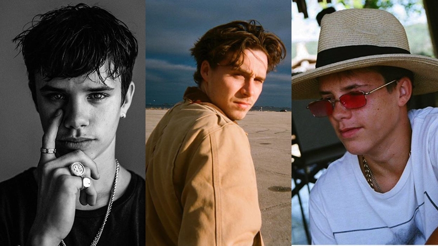Brooklyn David Beckham Inter Miami CF manchester united Romeo และ Cruz Victoria Beckham นักฟุตบอล เดวิด เบ็คแฮม แมนเชสเตอร์ ยูไนเต็ด