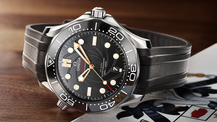 fashion George Lazenby JAMES BOND omega On Her Majesty’s Secret Service Seamaster Diver 300M watch นาฬฺกา สายลับ เจมส์ บอนด์ แฟชั่น
