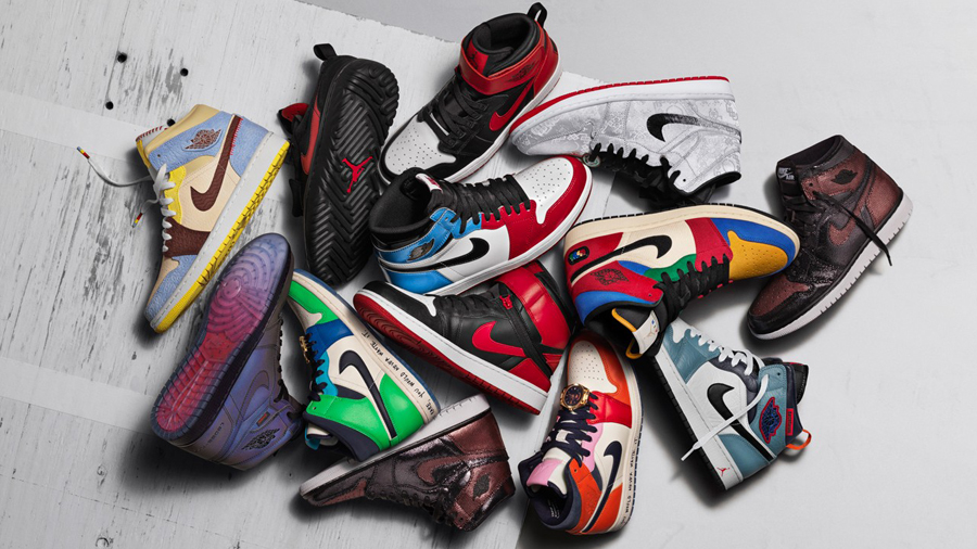 Air Jordan 1 AJ1 FlyEase Edison Chen FACETASM fashion Fearless Ones Ghetto Gastro Jordan Brand nike Sneaker รองเท้า สนีกเกอร์ แฟชั่น ไนกี้