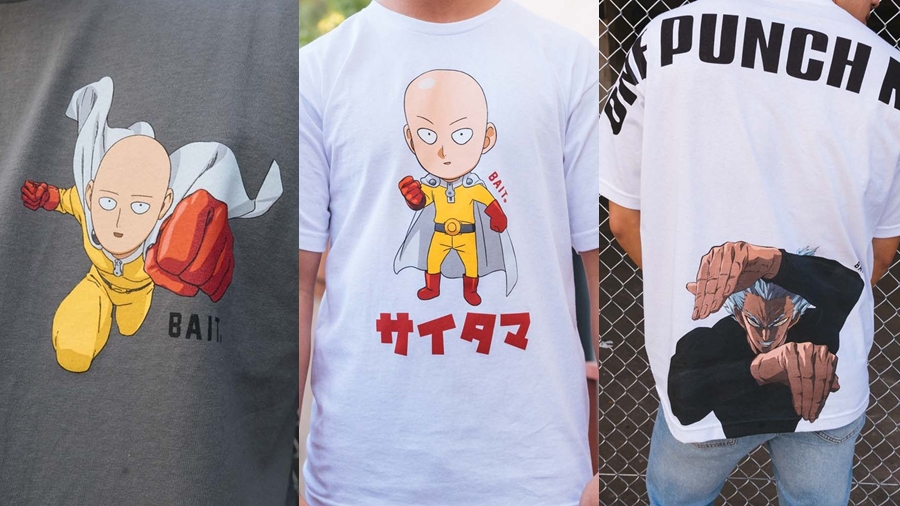 BAIT Crablante fashion Garou Genos one One Punch Man Saitama streetwear Tatsumaki Yusuke Murata การ์ตูน มังงะ ยูสึเกะ มุราตะ สตรีทแวร์ แฟชั่น