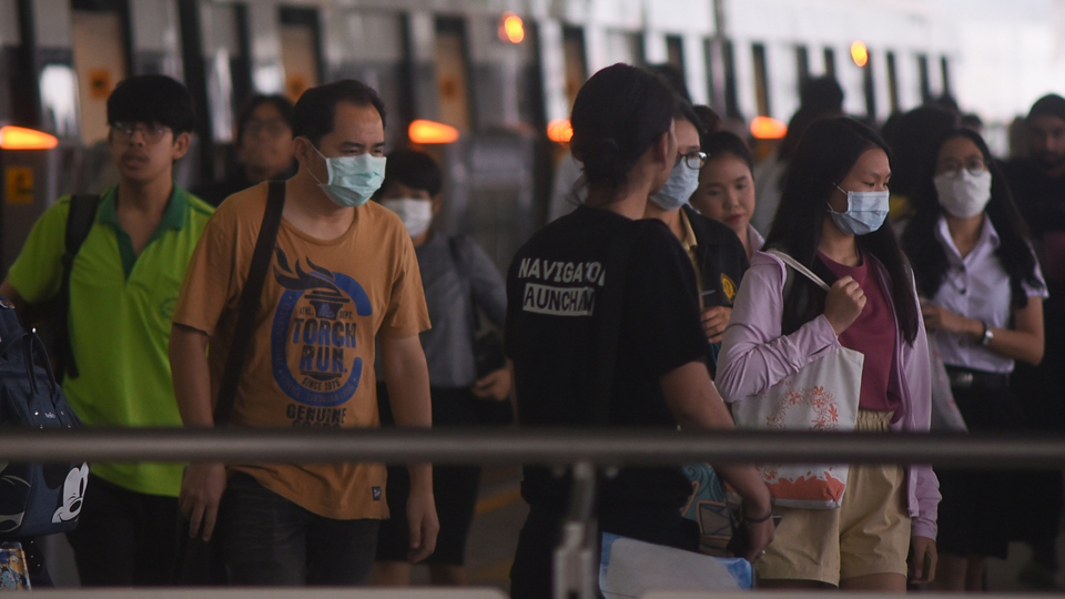 PM2.5 ปัญหาฝุ่น ฝุ่นละลอง หน้ากากอนามัย