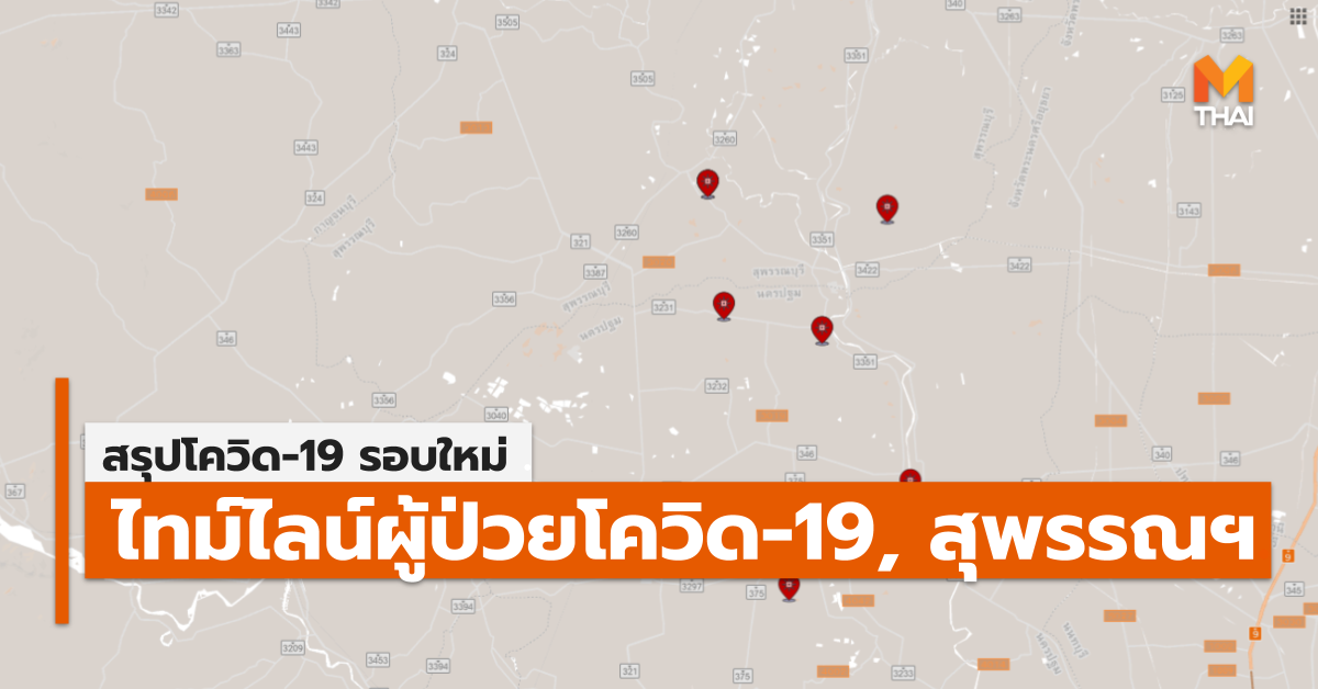 การระบาดรอบใหม่ สุพรรณบุรี โควิด-19 ไทม์ไลน์