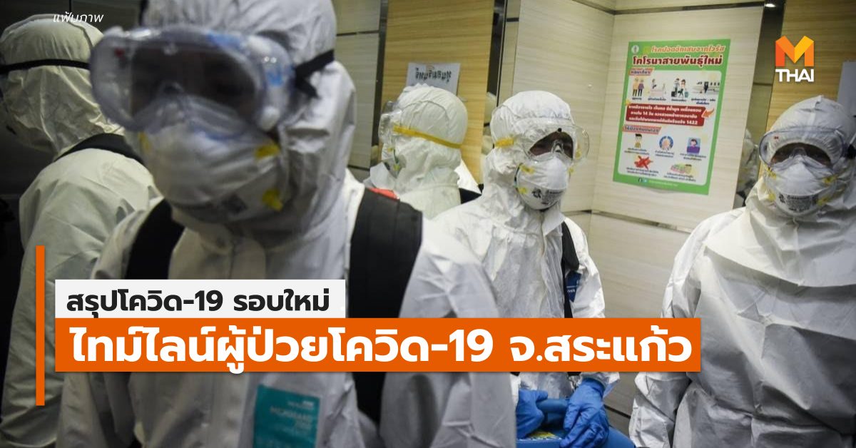 การระบาดรอบใหม่ สระแก้ว โควิด-19 ไทม์ไลน์
