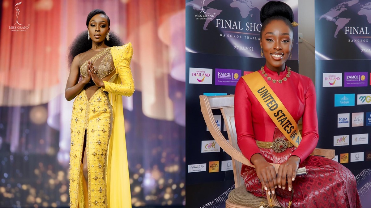 Abena Appiah MissGrand United States of America 2020 มิสแกรนด์usa มิสแกรนด์อินเตอร์เนชั่นแนล มิสแกรนด์อินเตอร์เนชั่นแนล 2020
