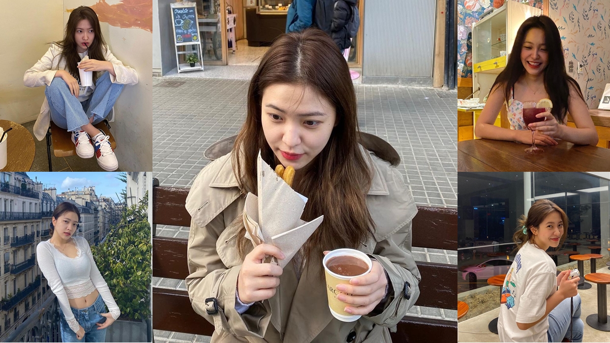 คาเฟ่ ท่าโพสต์ ท่าโพสต์ถ่ายรูป เยริ Red Velvet ไอดอลเกาหลี ไอเดียถ่ายรูป
