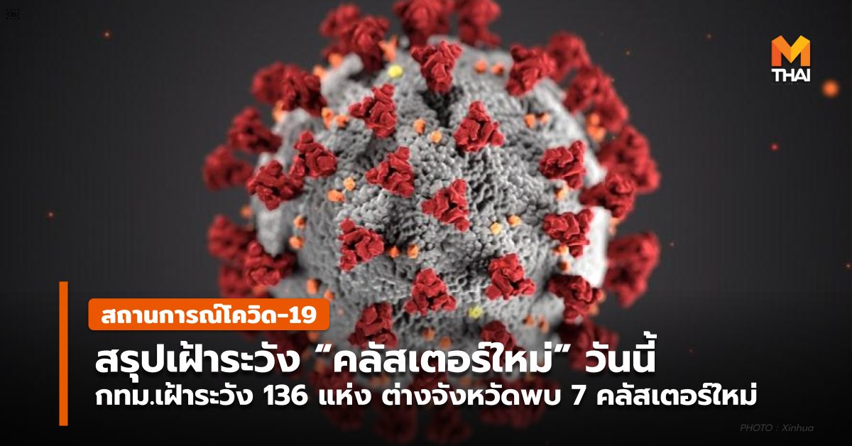 กทม. คลัสเตอร์ใหม่ ศบค. สถานการณ์โควิด-19 โควิด-19