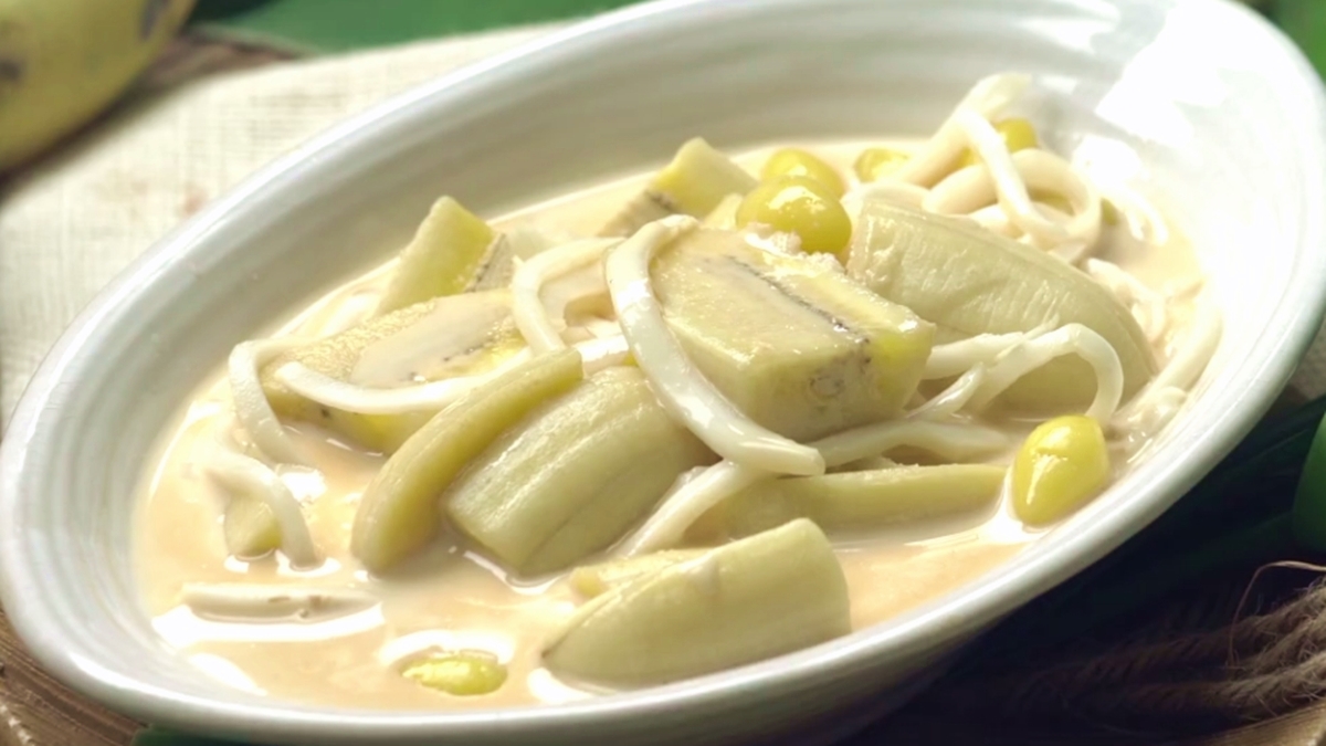 กล้วยนมสดมะพร้าวอ่อน ขนมหวาน ขนมไทย สูตรขนมหวาน สูตรขนมไทย