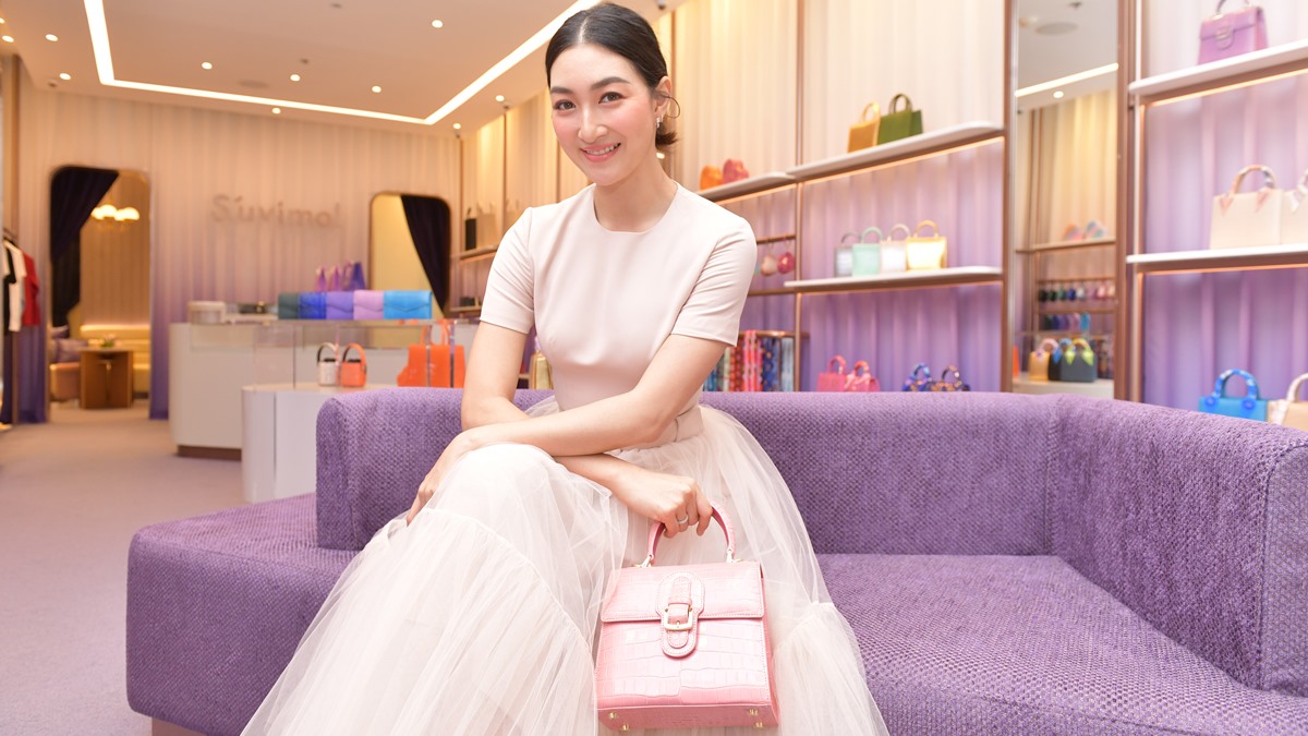 Madison Bag S’uvimol กระเป๋า กระเป๋าหนัง แพนเค้ก เขมนิจ