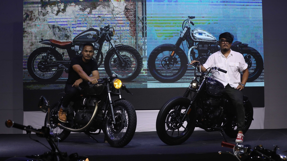 K-Speed Royal Enfield Royal Enfield Meteor 350 Zeus รถมอเตอร์ไซค์คัสตอม รถแต่ง รอยัล เอนฟิลด์ รอยัล เอนฟิลด์ เมทธิออร์ 350 สำนักแต่งรถ