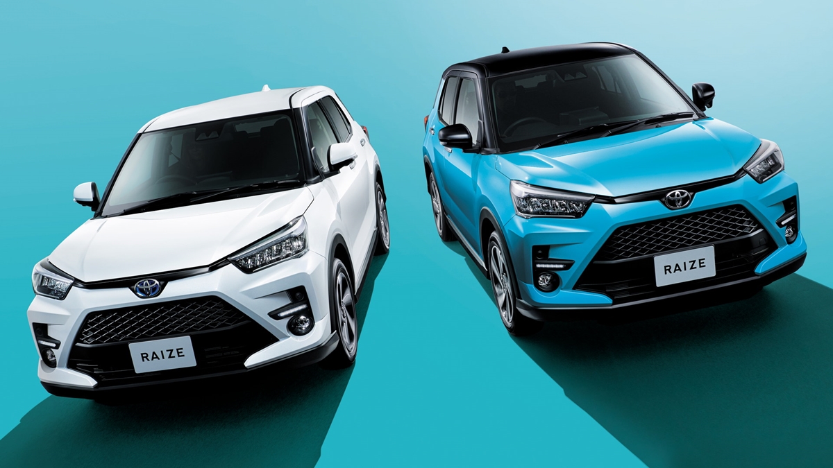 Daihatsu Daihatsu Rocky Toyota Toyota Raize รถยนต์ไฮบริด รถใหม่ โตโยต้า ไดฮัทสุ