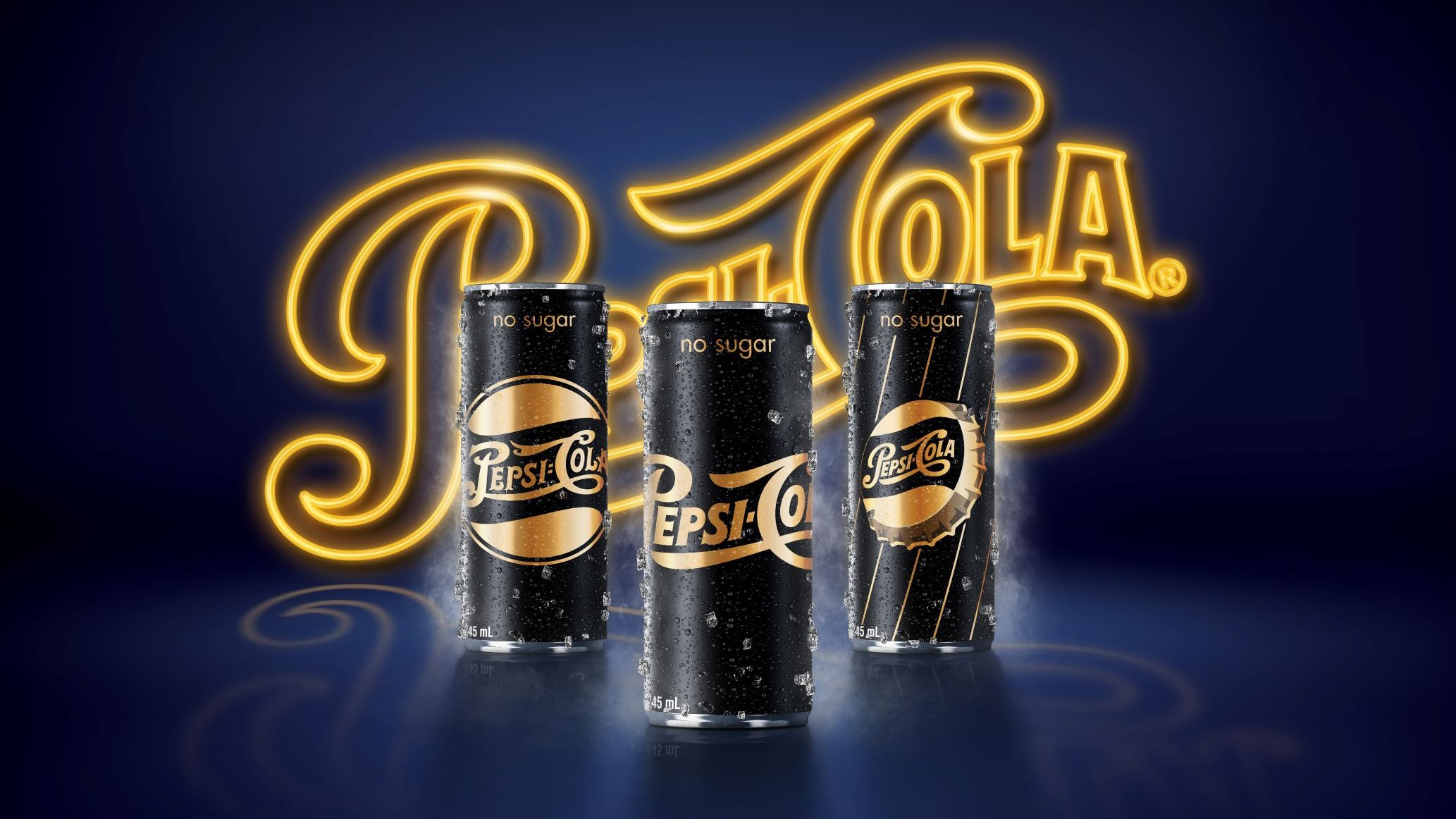 pepsi Pepsi No Sugar Golden Retro ซันโทรี่ เป๊ปซี่โค เบเวอเรจ