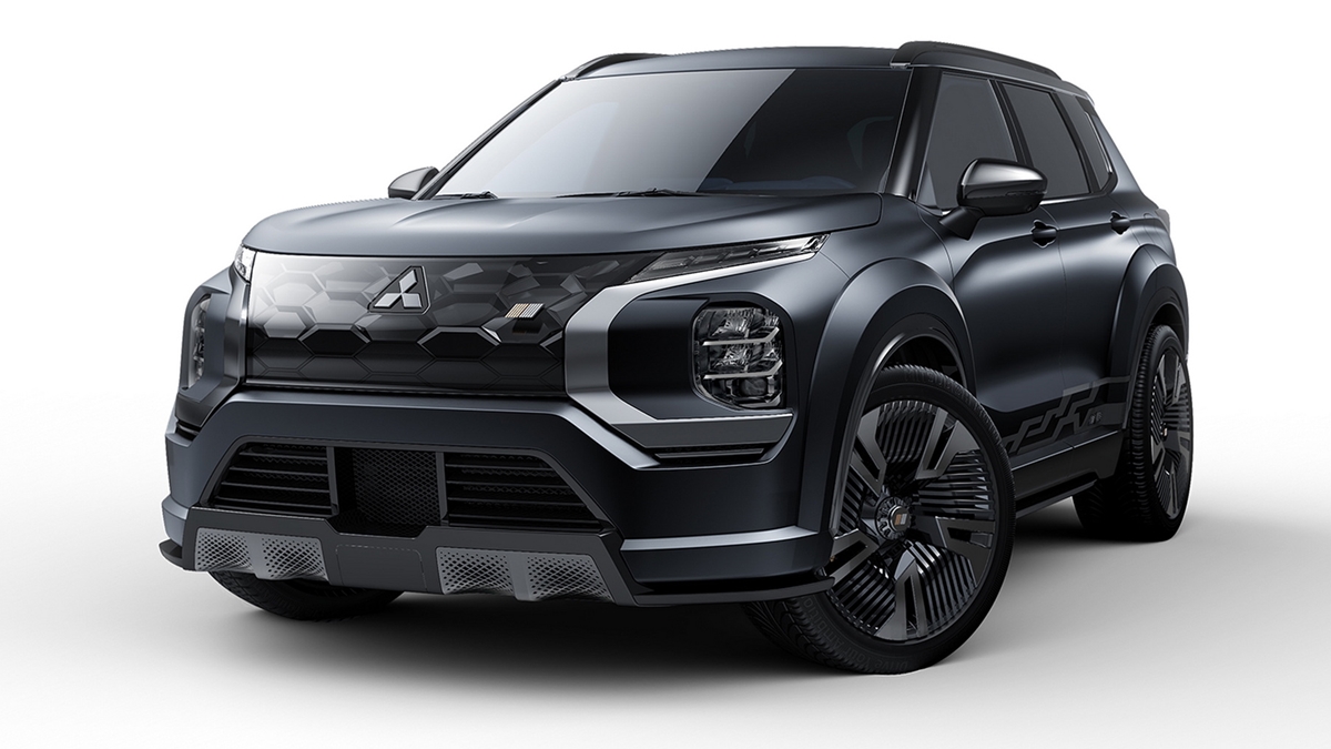 Concept car Mitsubishi Mitsubishi Outlander PHEV Mitsubishi Vision Ralliart Concept Tokyo Auto Salon 2022 มิตซูบิชิ รถคอนเซ็ปต์