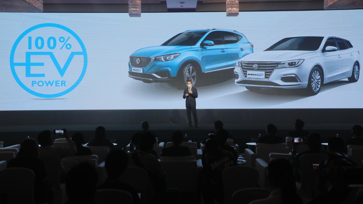 EV car mg Motor Show 2022 มอเตอร์โชว์ 2022 รถยนต์ไฟฟ้า เอ็๋มจี