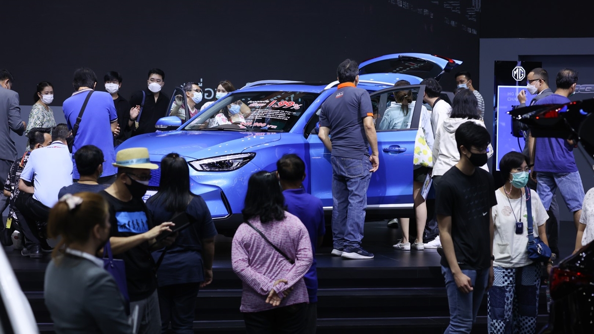 EV car mg MG EP MG ZS EV รถยนต์ไฟฟ้า เอ็มจี