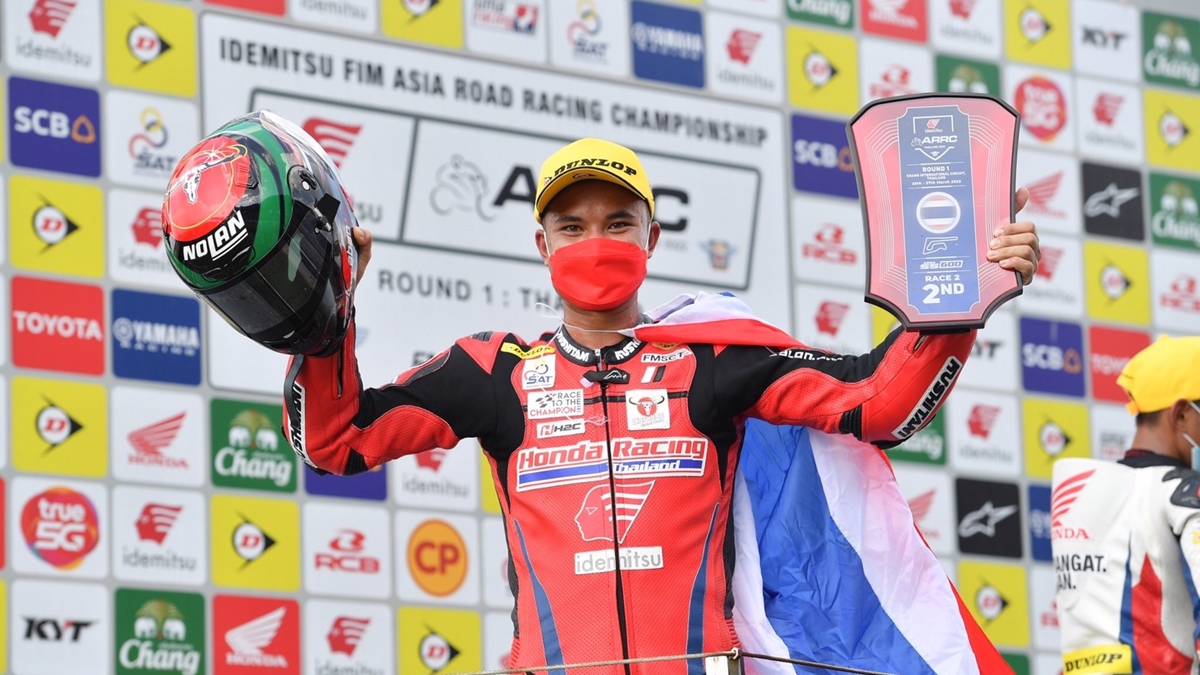 Asia Road Racing Championship 2022 Chang International Circuit Honda Racing Thailand นครินทร์ อธิรัฐภูวภัทร์ สนามช้าง อินเตอร์เนชั่นแนล เซอร์กิต ฮอนด้า เรซซิ่ง ไทยแลนด์ เอเชีย โร้ด เรซซิ่ง แชมเปี้ยนชิพ 2022