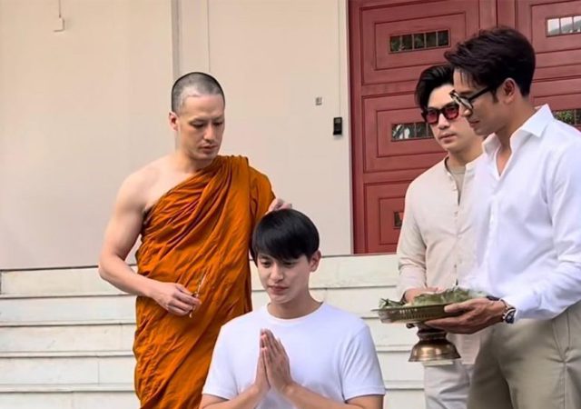 บอย ปกรณ์ อุปสมบท เจมส์ จิรายุ บวช