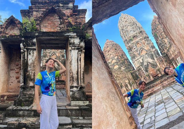 ญาญ่า อุรัสยา อุทยานประวัติศาสตร์สุโขทัย