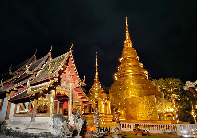 พระธาตุปีมะโรง พระพุทธสิหิงค์ พระมหาเจดีย์ธาตุ วัดพระสิงห์วรมหาวิหาร