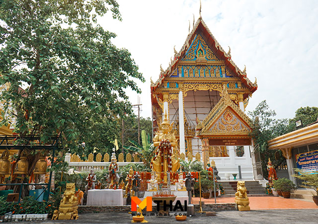 ท้าวเวสสุวรรณ พระพุทธรูปปางประทานพร วัดทองศาลางาม หลวงพ่อทันใจ