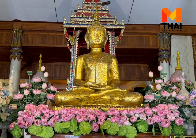 พระปทุมธรรมราช พระประจำจังหวัด วัดบางหลวง วัดบางหลวง ปทุมธานี วัดมอญ